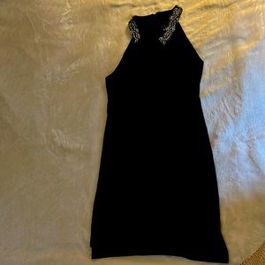 Black cocktail dress adrianna papell size 8
